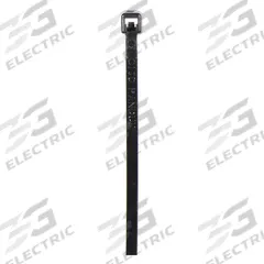 PANDUIT Cable Tie: 4 in Nominal Lg, 4 in Nominal Max. Bundle Dia., 0.1 in Wd, Outdoor Use, 100 PK (MPN PLT1M-C0). Key specifications — Outdoor Use: Yes; Color: Black; Brand: PANDUIT.