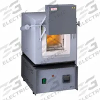 THERMO SCIENTIFIC Box Furnace: Gravity, 0.08 cu ft Capacity, 1,200°C Max Temp, 2,230 W Watt, 1 Doors (MPN FD1545M). Key specifications — Voltage: 120V; Brand: THERMO SCIENTIFIC.