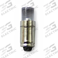 APPROVED VENDOR Compact LED Bulb: LED, Midget Grooved (S4S/8), (T) Tubular, T1-3/4, 24V DC, Amber (MPN LMG-24-A). Key specifications — Voltage: 24V DC; Brand: APPROVED VENDOR; Bulb Shape: T1-3/4; Light Color: Amber.