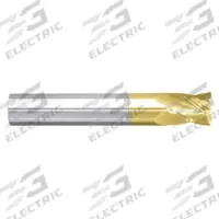 APPROVED VENDOR Square End Mill: Carbide, TiN Coated, 4 Flute, 9/64" Mill Dia, 9/32" LOC, 2" OAL (MPN 203-001071)