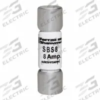 MERSEN Fuse: SBS Series, Midget, Fast-Acting, 8 A, 600 V AC, 13/32 in x 1 3/8 in, Non-Indicating (MPN SBS8). Key specifications — attr1287209: SBS; attr211192: MERSEN.