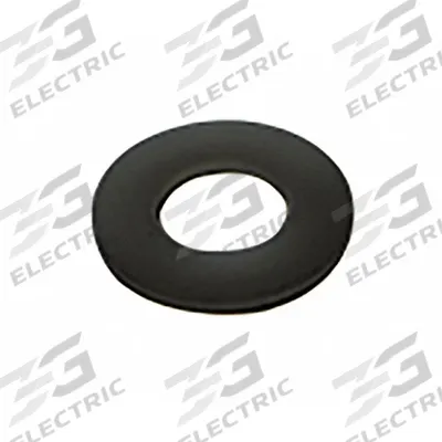 OILITE Thrust Washer: 1 1/2 in Bore, PEEK, 3 in OD, 0.125 in Thick, -40°F to 500°F - Low-Friction & Temperature-Resistant Plastic Thrust Washers