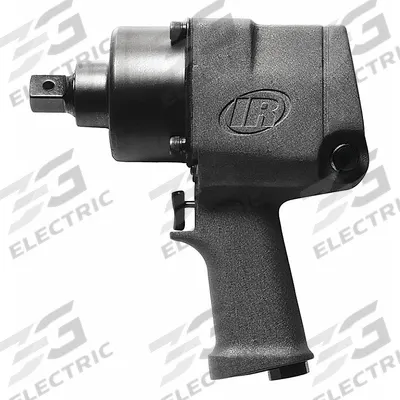 INGERSOLL RAND Air Impact Wrench: Full-Size, 3/4 in Drive, Pistol-Grip, Square - Pistol-Grip Air-Powered Impact Wrenches with Standard Anvils