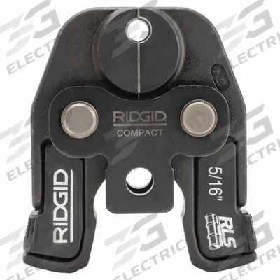 RIDGID Cordless Press Tool Jaw: 5/16 in Pipe, Copper, For RLS Press - Jaws for Compact Press Tools