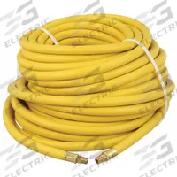 CONTINENTAL Air Hose: 3/8 in Hose Inside Dia., Yellow, 1/4 in MNPT x 1/4 in MNPT, 100 ft Hose Lg (MPN 411F14). Key specifications — Hose Color: Yellow.
