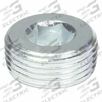 JW WINCO Threaded Plug: Steel, Type R, 1/2 in Thd, Internal Hex, 10 mm Drive Size, 13 mm Outside Dia (MPN 906-ST-R1/2-A). Key specifications — attr1303757: Steel; attr1303744: JW WINCO; attr1303766: 1/2 in; attr1303749: Internal Hex; attr1303767: Type R.