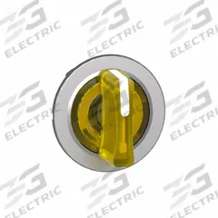 SCHNEIDER ELECTRIC Short-Handled Selector Switch: 30 mm Panel Mount Size, 3 Positions, Series XB4 (MPN ZB4FK1383). Key specifications — Action: Maintained/Maintained/Maintained; Cam: No Cam Included; Brand: SCHNEIDER; Switch Bezel Material Type: Metallic.