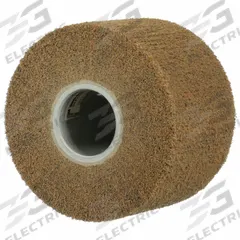 SCOTCH-BRITE Cut and Polish Flap Brush: 6 in Dia x 2 in W, 2 in Arbor, Aluminum Oxide, Medium, CP-FB (MPN 7000120551). Key specifications — Series: CP-FB; Brand: SCOTCH-BRITE.