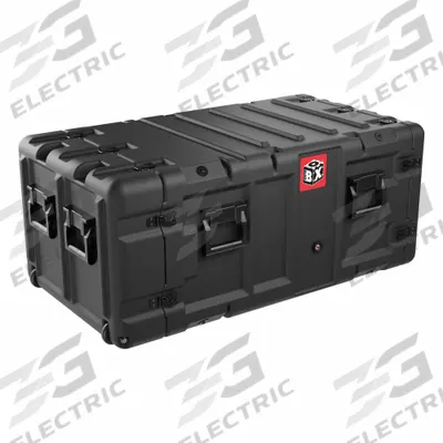PELICAN Protective Case: 19 in x 30 in x 2 1/4 in Inside, Black - Protective Rack-Mount Cases