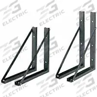 BUYERS PRODUCTS Toolbox Bracket: Mounting Bracket, Truck Boxes, 24 in Lg (In.), Steel, Black, 1 PR (MPN 1701011). Key specifications — Type: Mounting Bracket; Compatible with Product Type: Truck Boxes; Includes: Mounting Brackets; Material: Steel; Color: Black; Brand: BUYERS PRODUCTS.