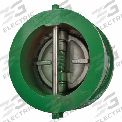 MUELLER STEAM SPECIALTY Double Disc Check Valve: Double Disc, Inline Valve Body, 2 in Pipe Size - Cast Iron Double-Door Wafer Check Valves