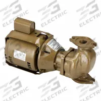 Circulating Pump: 1/12 hp HP, 115V AC, Bronze, 1, 31 gpm, 8 ft Max. Head, 6 1/2 in Face to Face (MPN 174031MF-043). Key specifications — Nameplate Voltage: 115V AC; Connection Type: Flange; Brand: ARMSTRONG; Includes Volute: Volute Included; System Type: Potable Water.