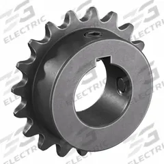 TSUBAKI Single Strand Sprocket: 35, For 3/8 in Chain Pitch, 1 in Bore Dia, 19 Teeth, Steel (MPN 35B19F-1). Key specifications — Brand: TSUBAKI.