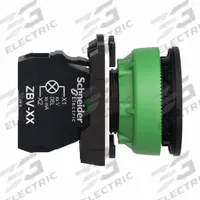 SCHNEIDER ELECTRIC Pilot Light: 30 mm Panel Mounting Size, Red, LED, XB5 Series (MPN XB5FVM4). Key specifications — Series: XB5; Brand: SCHNEIDER; Includes Push-To-Test: No Push-To-Test Included.