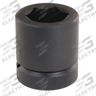 PROTO Impact Socket: 2 1/2 in Drive Size, SAE, 3 3/8 in Socket Size, 6-Point - 2-1/2" Drive Impact Sockets