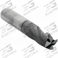 OSG Square End Mill: Carbide, Diamond Coated, 4 Flute, 5/16" Mill Dia, 13/16" LOC, 2-1/2" OAL (MPN 70401316)