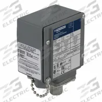 TELEMECANIQUE SENSORS Dual Stage Pressure Switch: 5 psi – 250 psi, 9012G Series, 1/4-18" FNPT (MPN 9012GKW6). Key specifications — Brand: TELEMECANIQUE SENSORS; Pressure Connection Type: 1/4-18" FNPT.