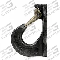 RUD CHAIN Excavator Hook: 5,500 lb Working Load Limit, 100 Hook Grade, Steel, 5 13/16 in Overall Lg (MPN 7991209). Key specifications — attr984695: Black; attr984692: RUD CHAIN; attr1028223: Deformation.