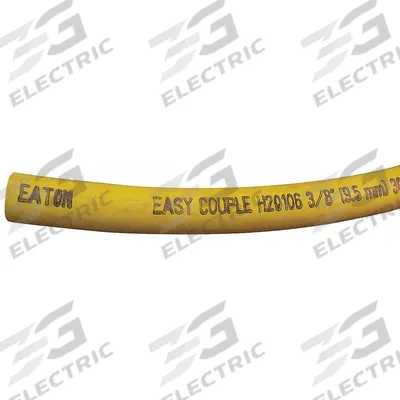 BOSTON Easy Couple Hose: 3/8 in Hose Inside Dia., Yellow - Nitrile Bulk Air Hoses with Vinyl Nitrile Cover