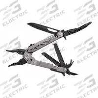 GERBER Multi-Tool: Multi-Tool Plier Set, 14 Tools, 14 Functions, 4 3/4 in Closed Lg, Stainless Steel (MPN 30-001198). Key specifications — attr15951: GERBER; attr10311: Center-Drive; attr10312: Natural Wood; attr15960: One Thumb Opening; attr15963: Stainless Steel; attr15971: Multi-Tool Plier Set; attr15972: Standard Plier; attr15977: Slide-Out.