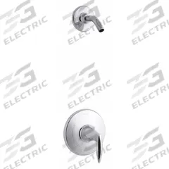 KOHLER Shower Faucet: Alteo Rite-Temp, Polished Chrome Finish, Lever Faucet Handle, 1 Handles (MPN K-TLS45106-4-CP). Key specifications — Series: Alteo Rite-Temp.