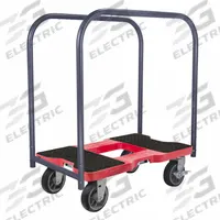 SNAP-LOC Panel Truck: 1,500 lb, Red, 35 in L x 20 1/2 in W x 40 in H Deck, 9 1/2 in Deck Ht, 2 Rails (MPN SL1500PC6R). Key specifications — Color: Red; Caster/Wheel Configuration: (2) Swivel; Brand: SNAP-LOC.