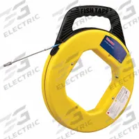 WESTWARD Nonconductive Fish Tape: 50 ft Lg, Manual Wind Tape Retraction, Round Tape Shape, 21CJ16. Key specifications — attr306613: 21CJ16; attr306630: Winder Slide; attr306631: Winder Slide; attr306616: WESTWARD; attr542118: Manual Wind; attr544274: 12 in.