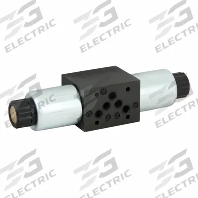 Parker Hydraulic Directional Valve: 39.6 gpm Max Flow Rate, D05 NFPA Size, Three Positions - Solenoid-Operated Directional Control Valves