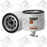 FLEETGUARD Automotive Fuel Filter: 13 1/2 in Overall Lg, 3 in Outside Dia, Diesel Fuel, Diesel (MPN FS19709). Key specifications — attr1137520: BF1267; attr1137521: FS19709; attr434022: FLEETGUARD; attr427730: Plastic; attr1017113: Toro.