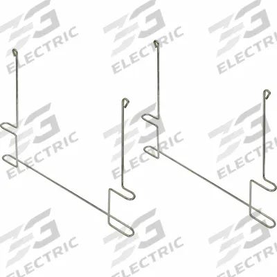 BUYERS PRODUCTS Anti-Sail Brackets: Steel, 26 3/4 in Overall Wd, 21 in Overall Ht - Fleet and Vehicle Maintenance