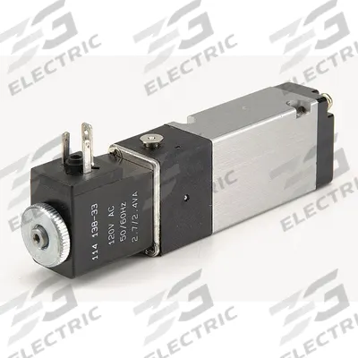 ARO Solenoid Air Control Valve: Sierra, Four-Way / Two-Position, 120V AC - ARO Sierra Series Solenoid-Operated Inline Air Control Valves