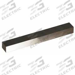 CLEVELAND Lathe Tool Blank: Cobalt, Bright (Uncoated), 1/4 in Overall Wd, 1/2 in Overall Ht (MPN C44610)