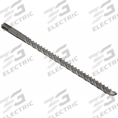 BOSCH Rotary Hammer Drill: 1/2 in Drill Bit Size, 10 in Max Drilling Dp, 12 in Overall Lg - SDS-Plus Concrete & Masonry Drill Bits