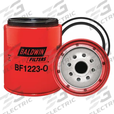 BALDWIN FILTERS Fuel Filter: Spin-On, 4 1/4 in Outside Dia, 1"-14 Thread Size, Cellulose - Spin-On Fuel Filters