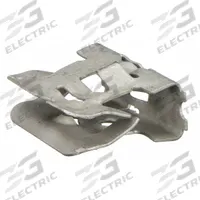 NVENT CADDY Bridle Ring Beam Flange Clip: Steel, Corrosion Resistant Coated (MPN 2FMP28). Key specifications — Manufacturer Part Number: 2FMP28; Thread Size: #10-24; 1/4-20; Flange Thickness: 1/8 in to 1/2 in; Material: Steel; Finish: Corrosion Resistant Coated; Color: Gray; For Use With: Drive Rings.