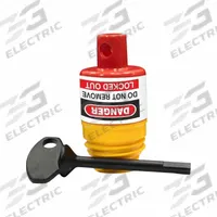ZING Round/Bottle Fuse Holder Lockout: Fuse Block, For 500V AC Volt, For Fuse Circuit Breaker Type (MPN 7638). Key specifications — For Voltage: 500V AC; For Use With: E33; Brand: ZING.