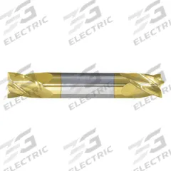 APPROVED VENDOR Square End Mill: Carbide, TiN Coated, Double End, 4 Flute, 5/16" Mill Dia, 1/2" LOC (MPN 236-001091)