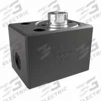 JERGENS Hydraulic Cylinder: Single Acting, 6,100 lbf Nominal Capacity, 5/8 in Stroke Lg, Vertical (MPN 60371). Key specifications — attr95641: Single Acting; attr95644: 1.22 sq in (Push); attr98894: JERGENS; attr1099770: Vertical; attr1099769: Double Mounting Hole.