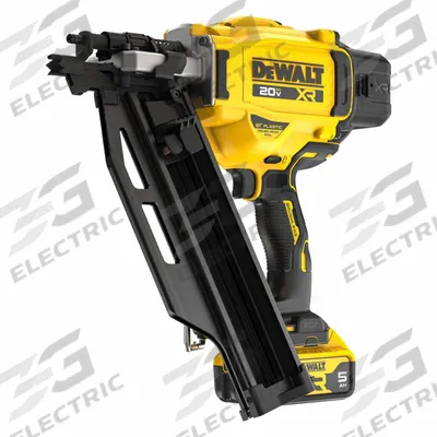 DEWALT Nail Gun: Framing, Combo, (1) 5.0 Ah, Plastic, Strip Collation, 21°, 1 Battery - DEWALT Cordless Nailers