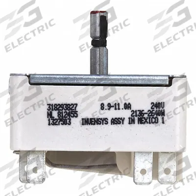 ELECTROLUX Surface Element Switch: Mfr Part # 318293827 - Electrolux Oven Replacement Parts