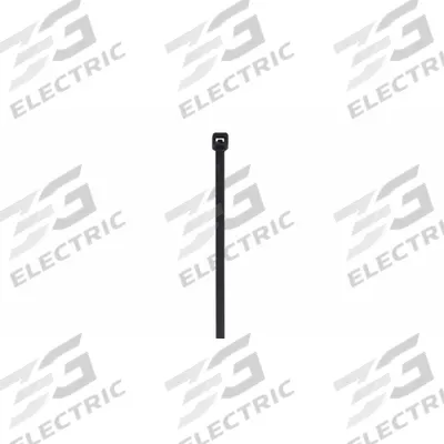 GRAINGER Cable Tie: 14 1/2 in Nominal Lg, 4 in Nominal Max. Bundle Dia., 0.19 in Wd - Heat-Stabilized Cable Ties