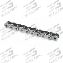 TSUBAKI Roller Chain: Single Strand, 60, 3/4 in Pitch, Stainless Steel, 10 ft Overall Lg (MPN 60SS). Key specifications — Brand: TSUBAKI.