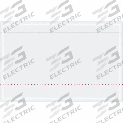 APPROVED VENDOR Document Envelope: 10 3/4 in Outside Ht, 6 3/4 in Outside Lg, Clear - Top-Loading Packing List Envelopes