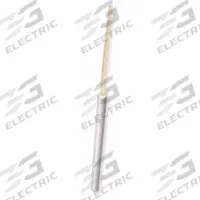 VULCAN Swaged Cartridge Heater: 200 W Watts, 5 in Lg, 10 in Lead Lg, 120V, 38 W/sq in, 3/8 in Dia (MPN C3940A). Key specifications — Watt Density: 38 W/sq in; Brand: VULCAN; Heater Voltage: 120V.