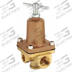 APPROVED VENDOR Pressure Regulator: FNPT x FNPT, 1/2 in Pipe Size, Brass, 3 psi to 50 psi, NPT x NPT (MPN 30PV11). Key specifications — Brand: APPROVED VENDOR.