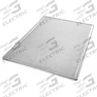 CHICAGO METALLIC Sheet Pan: Sheet Pan Pan, Full Sheet Pan Size, Aluminum, Uncoated, Perforated (MPN 44801). Key specifications