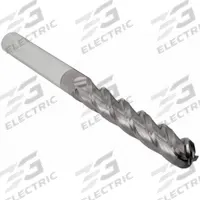 APPROVED VENDOR Ball End Mill: Carbide, TiCN Coated, 4 Flute, 5/8" Mill Dia, 1-1/2" LOC, 6" OAL (MPN 229-001076C)