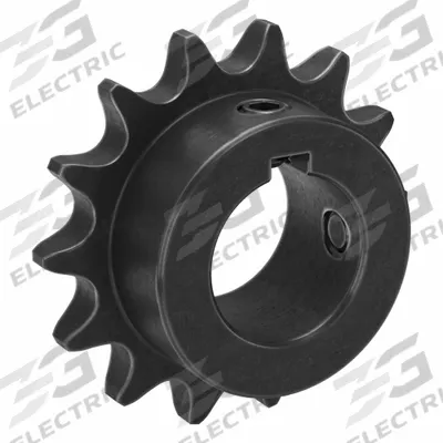 TRITAN Sprocket: 40, For 1/2 in Chain Pitch, 1 in Bore Dia, 14 Teeth, 2.247 in Pitch Dia - Size 40 Fixed-Bore Roller Chain Sprockets