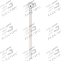 TY-RAP Cable Tie: 8 in Nominal Lg, 2 in Nominal Max. Bundle Dia., 0.09 in Wd, Natural, 100 PK (MPN TY5232M). Key specifications — Outdoor Use: No; Color: Natural; Brand: TY-RAP.