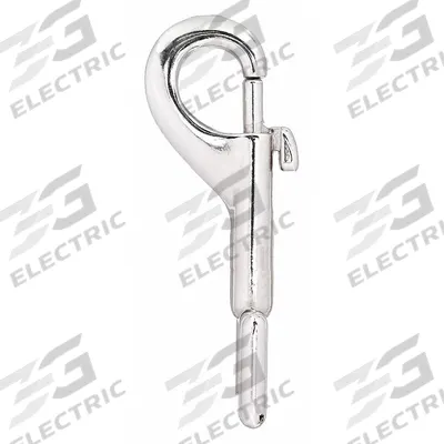 LUCKY LINE PRODUCTS Slide Bolt Snap: 1 Snaps, Slide Bolt, Zinc - Slide Bolt Spring Snaps